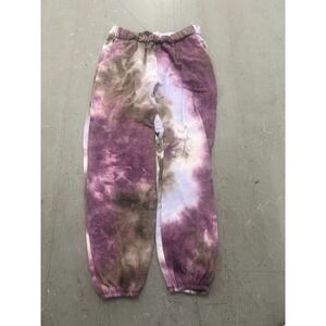 Lime & Chili Joggers Women's 27" Waist Multicolor Tie Dye Tapered Leg Streetwear